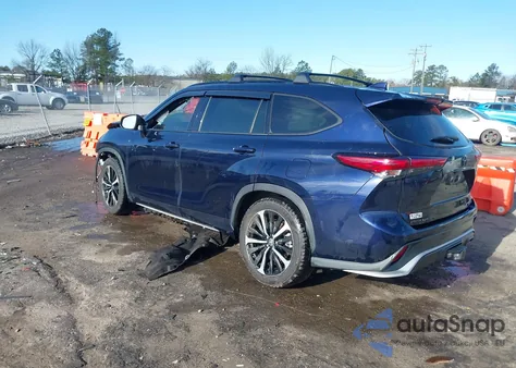 2021 Toyota Highlander Xse from USA, damaged, VIN 5TDJZRBH0MS121857